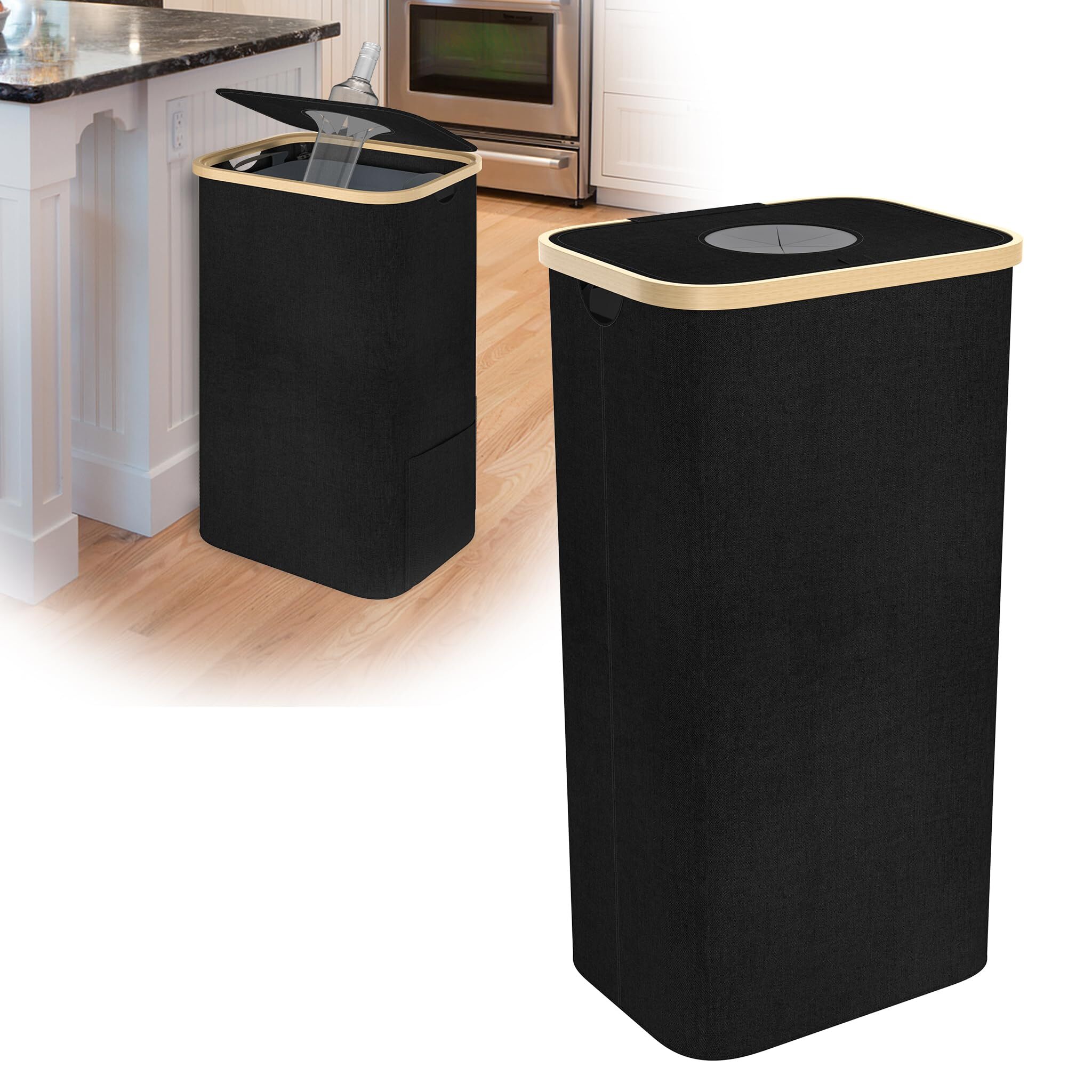 Sammlex Pfandflaschen-Behälter 100L - Faltbar Mit Tragetasche