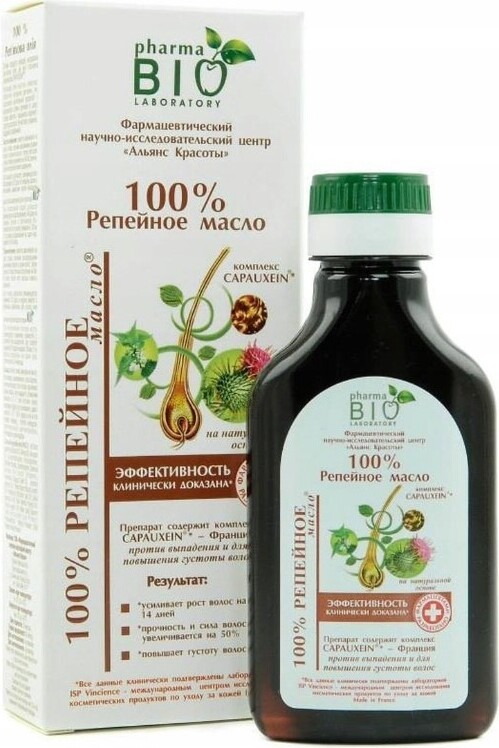 ENERGY OF VITAMIN BIO PHARMA Klettenwurzelöl zur Stärkung der Haarfollikel 100 ml