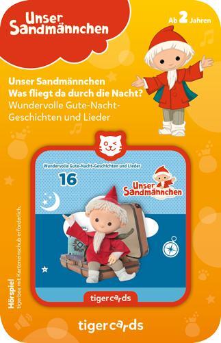 Tiger Media tigercard - Unser Sandmännchen (16): Was fliegt da durch die Nacht - Tigermedia Karten 4164