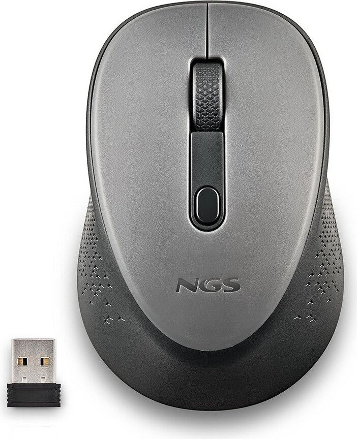 Maus NGS DEWGRAY Grau 1600 dpi (1 Stück) NGS-MOUSE-1348