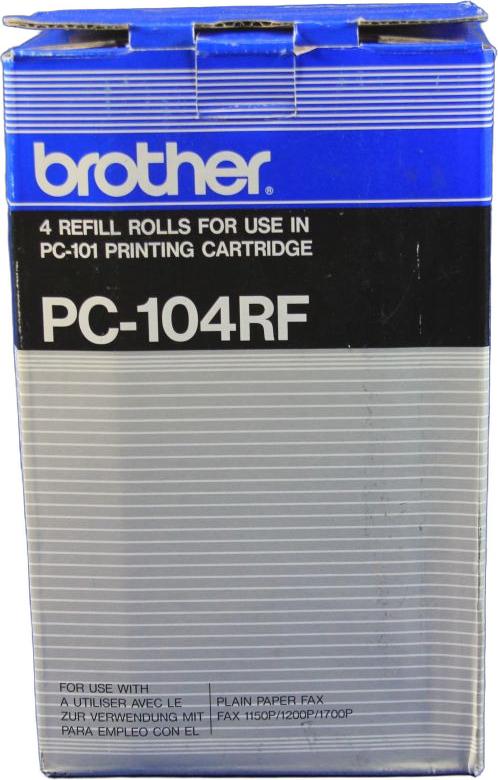 Brother Faxgerät Modelle 1150P, 1200P, 1700P, PC104RF, 4x700s, Originalteile PC-104RF