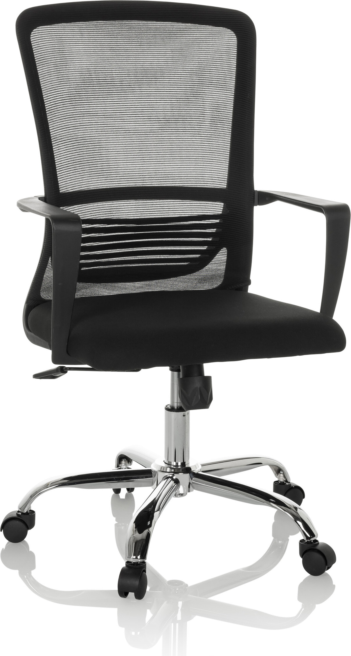 hjh OFFICE Kancelárska stolička STAR-TEC S kancelárska stolička s podrúčkami látka/síťovina otočná stolička