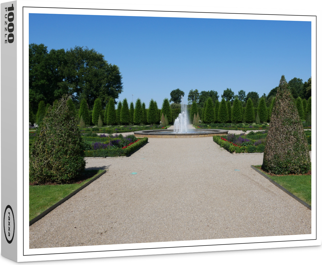 raxxa Premium-Puzzle "Allee im Barockgarten Kloster Kamp", 1000 Teile 1-14270-16645-262