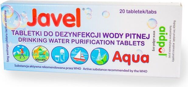 Tabletten zur Wasseraufbereitung Javel Aqua