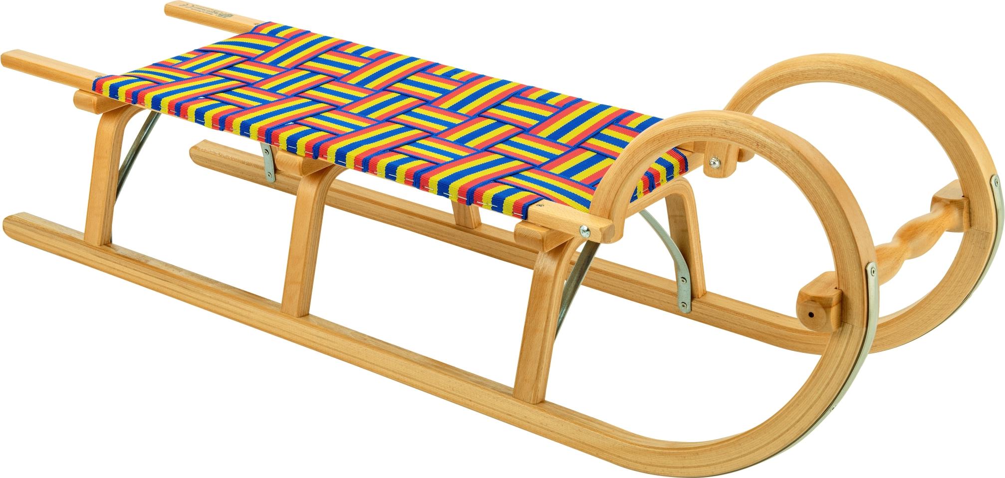 Ress Hörnerrodel Gurtsitz,hellbraun hellbraun 115 801153/hellbraun