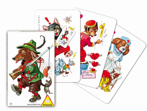 PIATNIK Schw.Peter Hundebilder 0 0 0