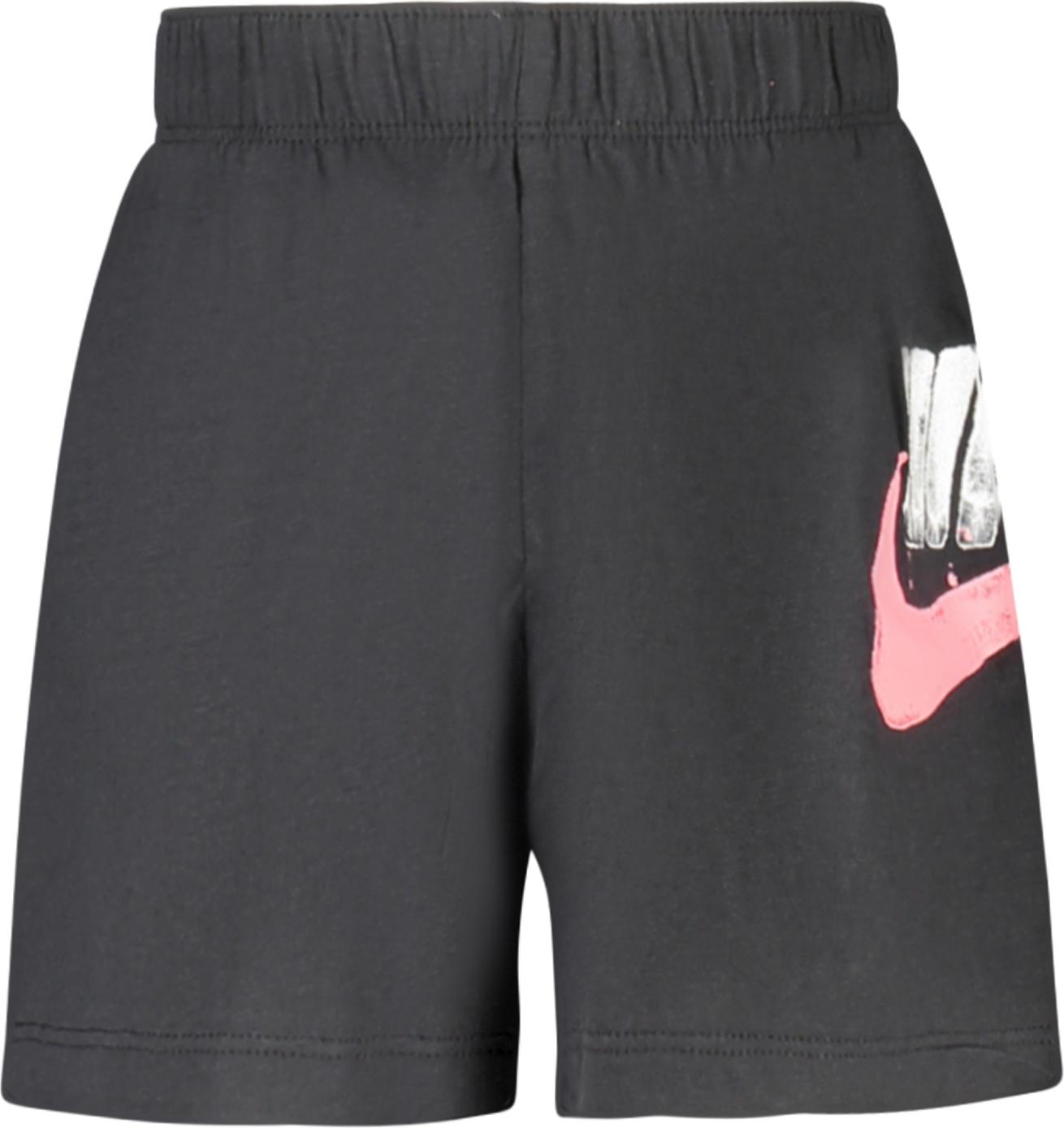 Nike Kinder Shorts in Schwarz mit Elastikbund und Logodruck – Ideal für Sport 36J531_NEBLACK