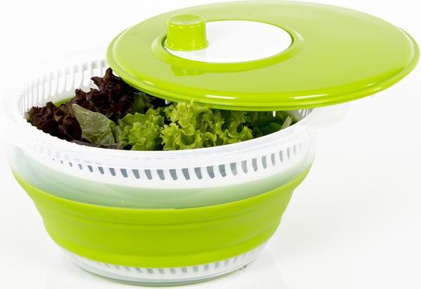 Essoreuse à Salade Rétractable 4l Vert - K2530104 - Toute l'offre