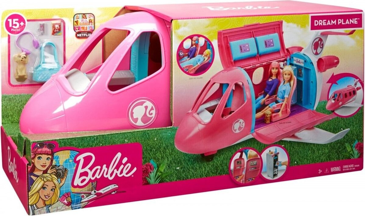 MATTEL GDG76 Barbie Reise Traumflugzeug 1742879
