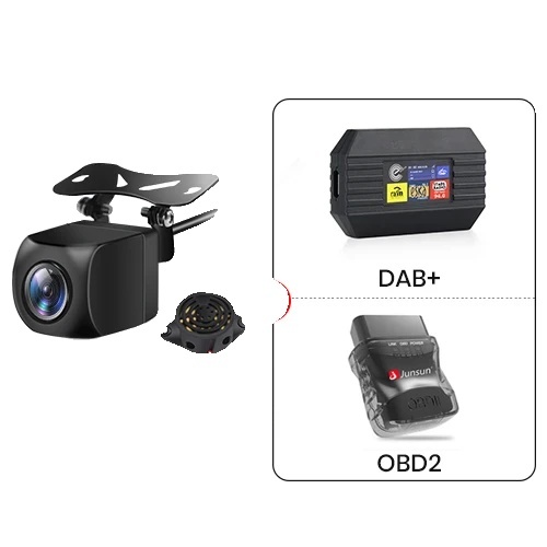 Cúvacia kamera do auta, rozlíšenie AHD 1080P, radarový alarm, AIHS01 DAB OBD2