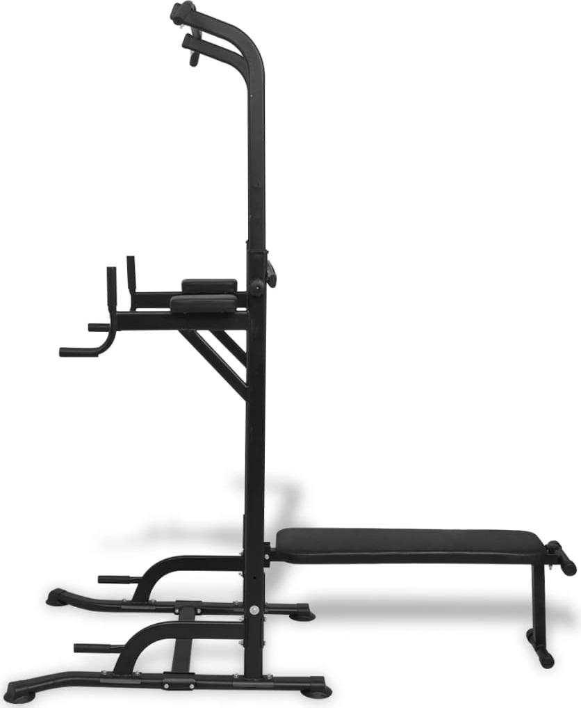 vidaXL Power Tower mit Sit-Up-Bank