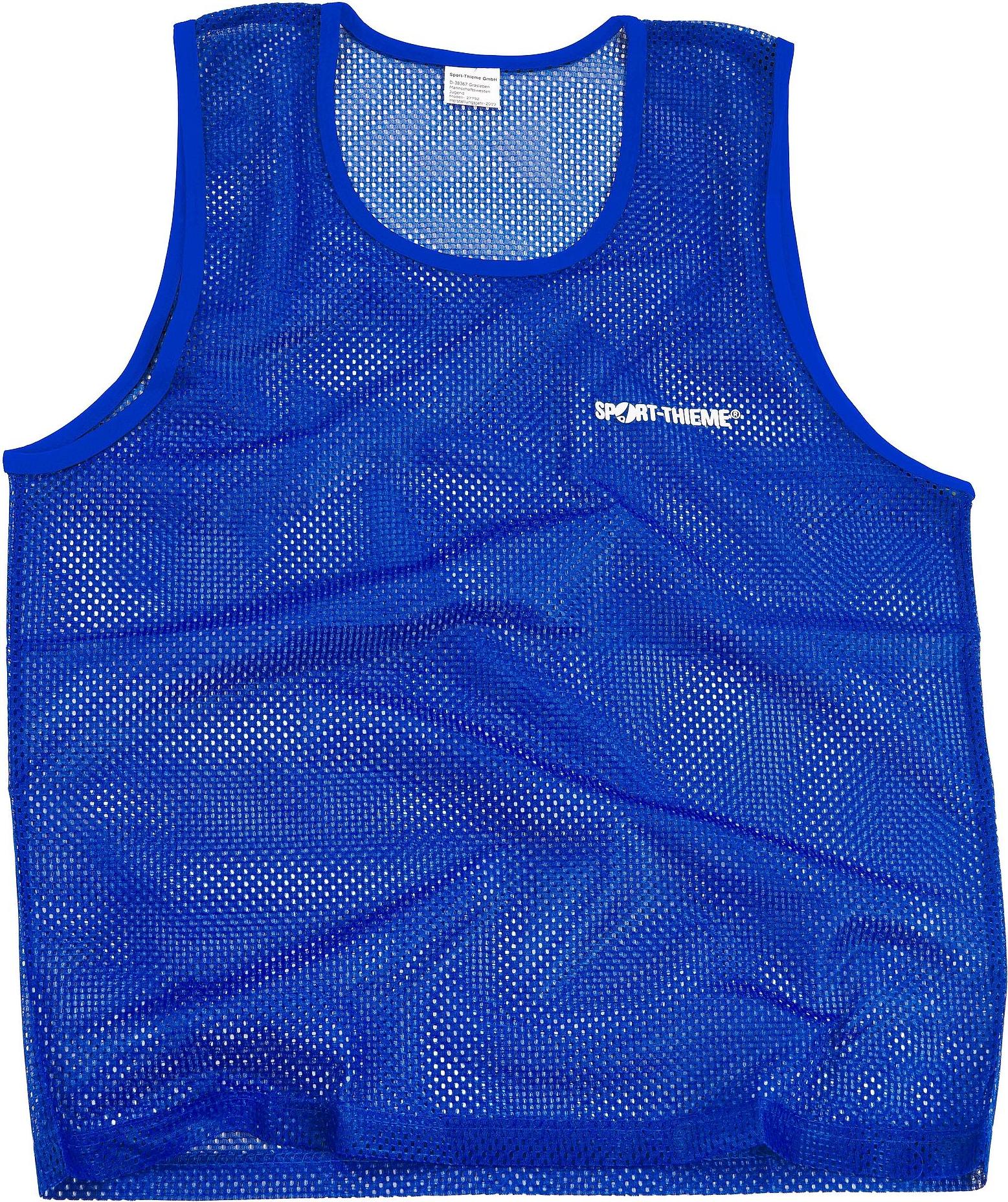 Sport-Thieme Mannschaftsweste "Recycelt", Blau, Jugend, (BxL) ca. 53x70 cm