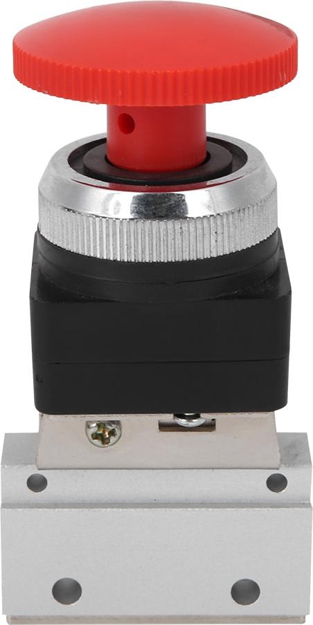 TWO TREES MOV-03EB G1/8 Gewinde MOV Pilztastensatz Mechanisches Ventil 2-Wege Luftmechanisches Ventil