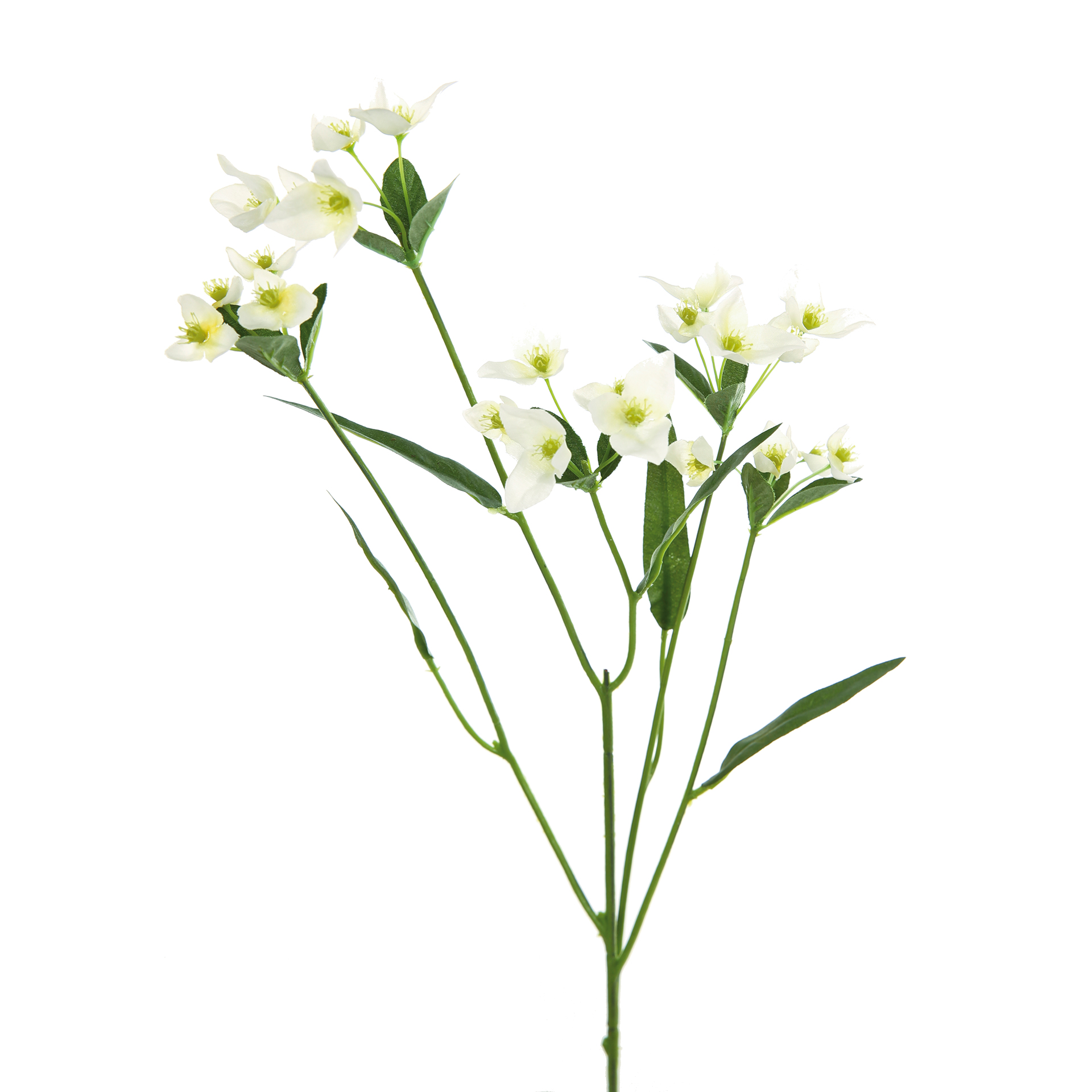 Fink Kunstblume Waxblume weiß Kunstfasern Höhe cm 181835