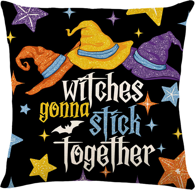 Halloween Kissenbezug 45x45cm - Gespenst Design Für Sofa & Deko