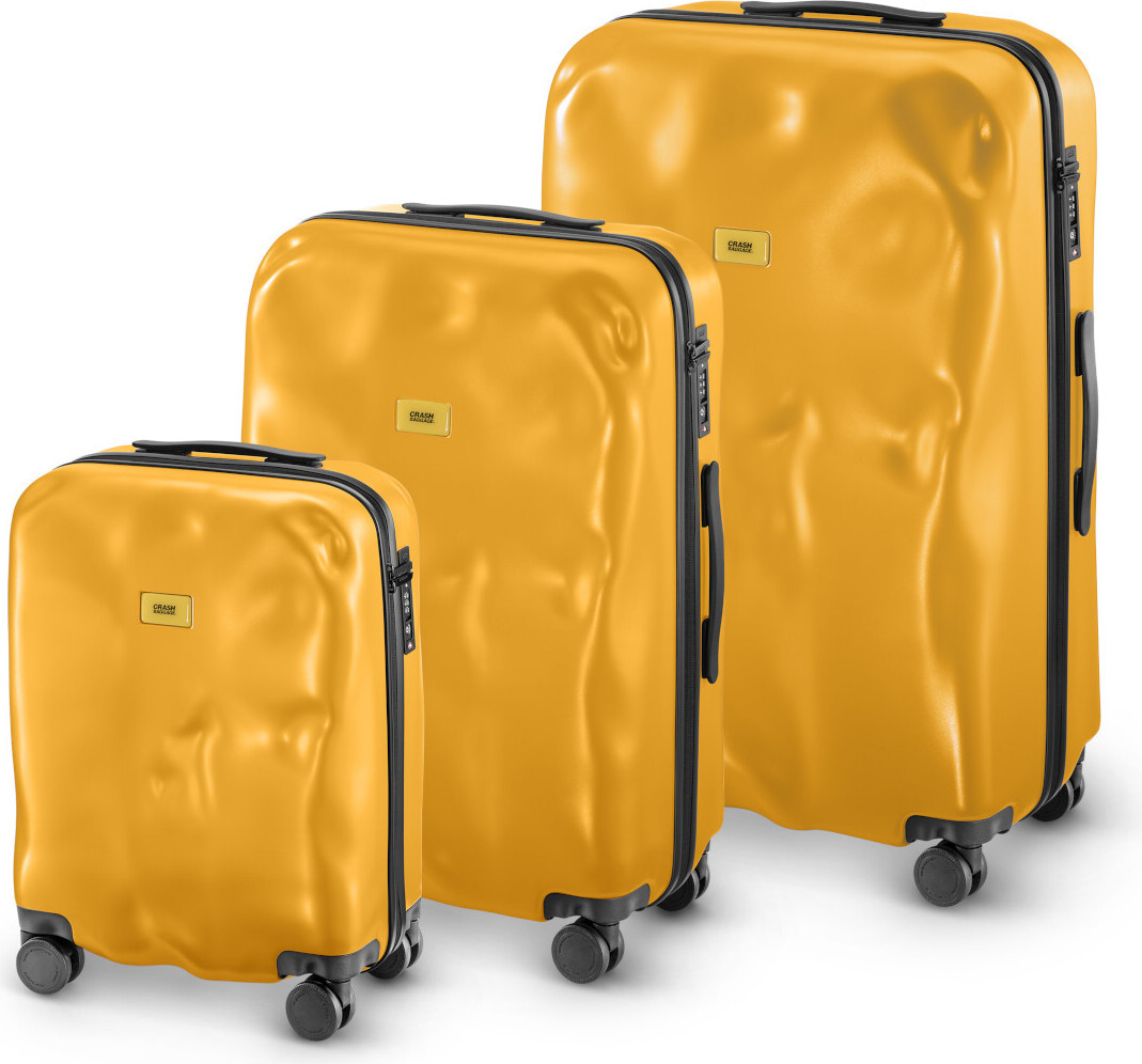 Crash Baggage Icon Kofferset Gr. L/M/S - Yellow CB160-004