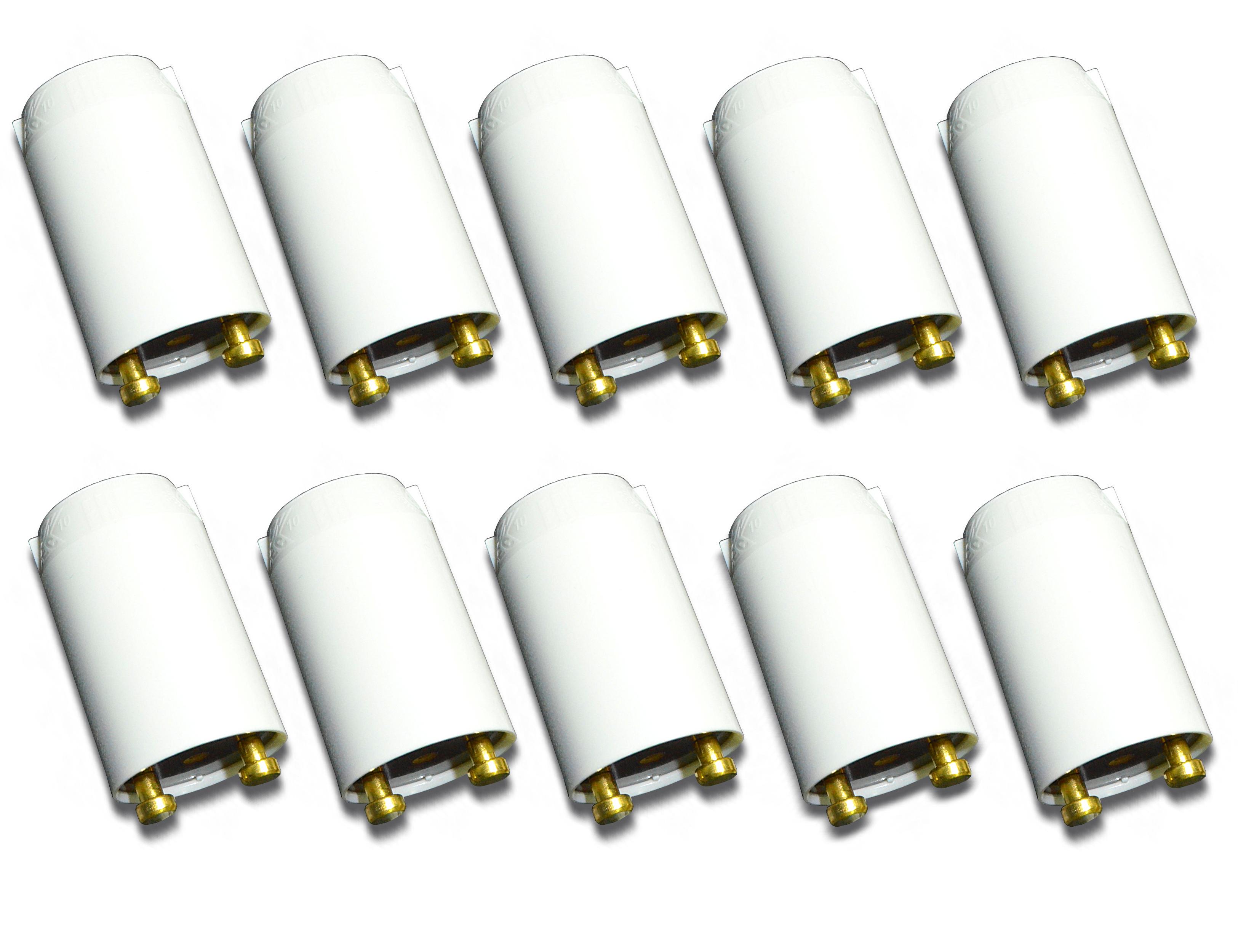 Osram Starter Zünder ST111 für Leuchtstofflampe Neonröhre Neonlampe Röhre weiß 