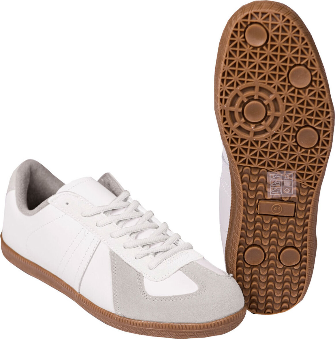 Sturm Bundeswehr und Freizeitshop Bundeswehr Sportschuhe Halle Weiß, Größe:45 12885000-045