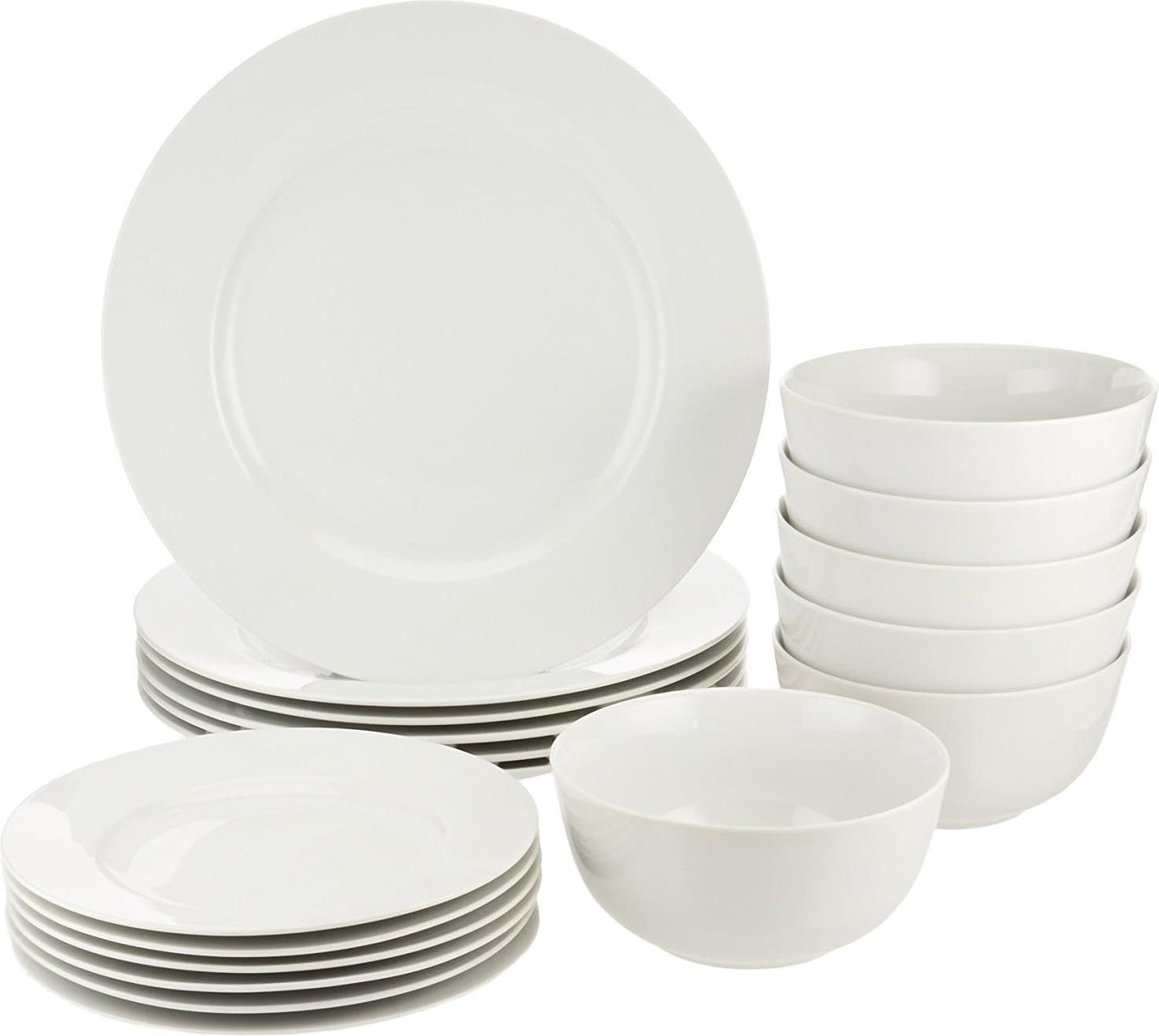Markenlos Serviesset 6 Personen - Bordenset 6 Personen - Servies 6 Personen