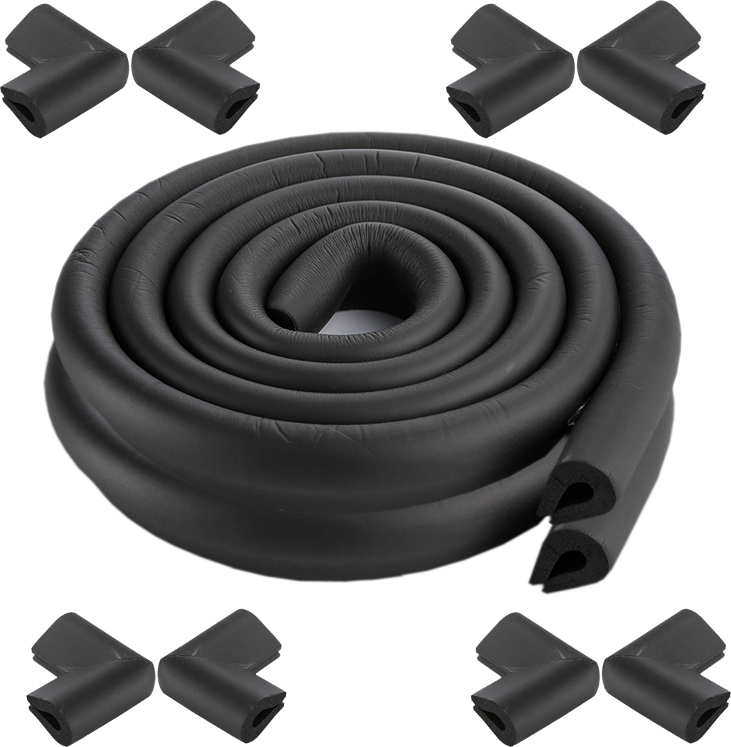 Bandes De Protection Des Bords En TPE En Forme De U, Bandes De Bordure En Planche