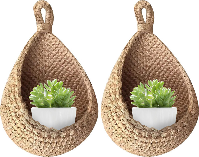 Paniers Muraux Bohèmes Lot De 7 Pièces Différentes Tailles Et