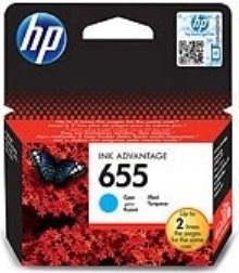 HP Ink Cartidge 655/Cyan/600 strán