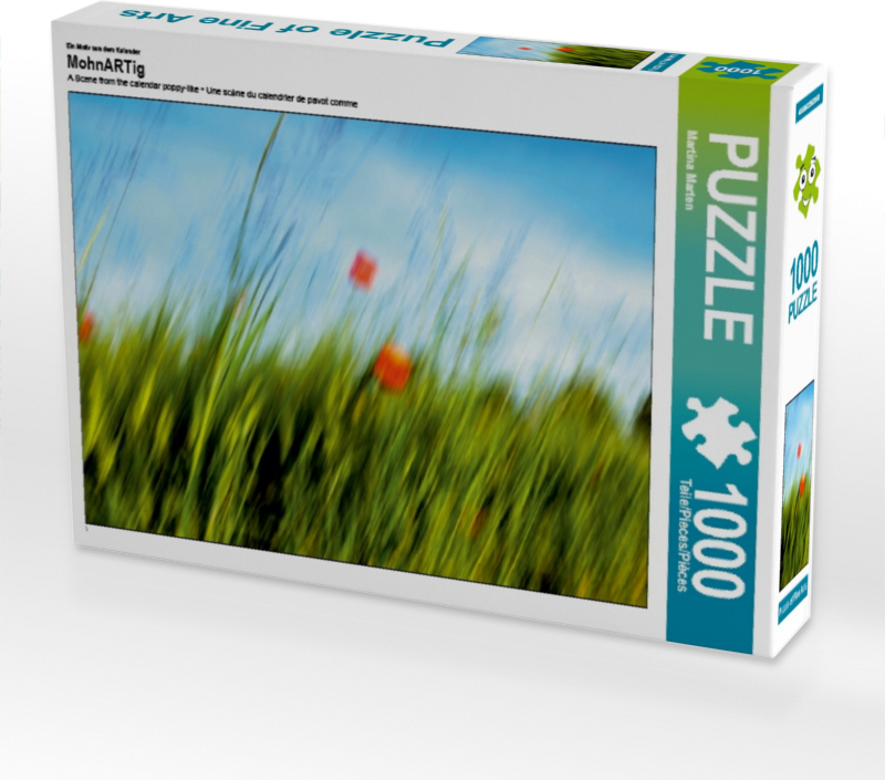 Calvendo Ein Motiv aus dem Kalender MohnARTig 1000 Teile Puzzle quer 640x480mm, Marten Martina; 7363581