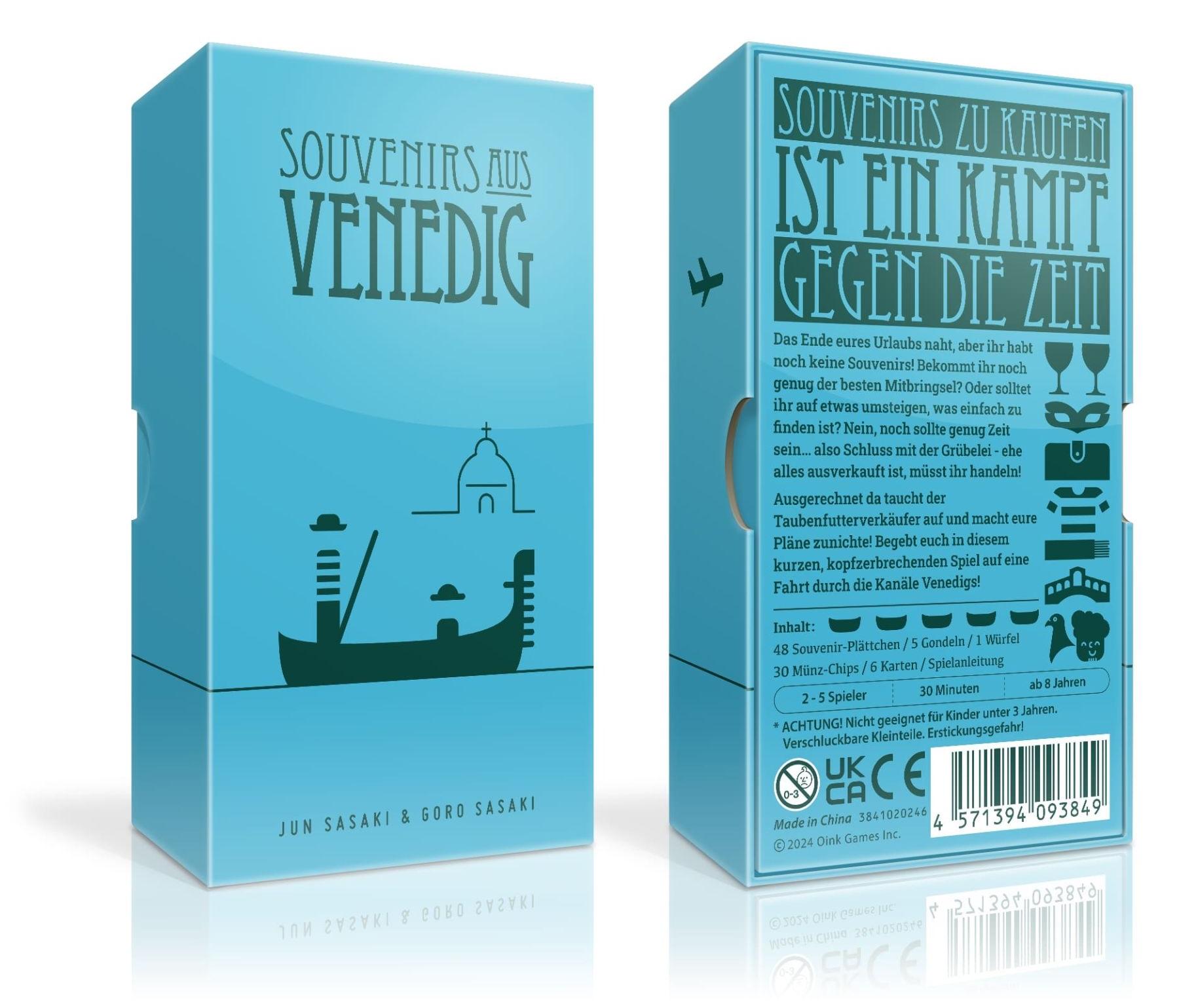 Oink Games Inc. Souvenirs aus Venedig (deutsch)