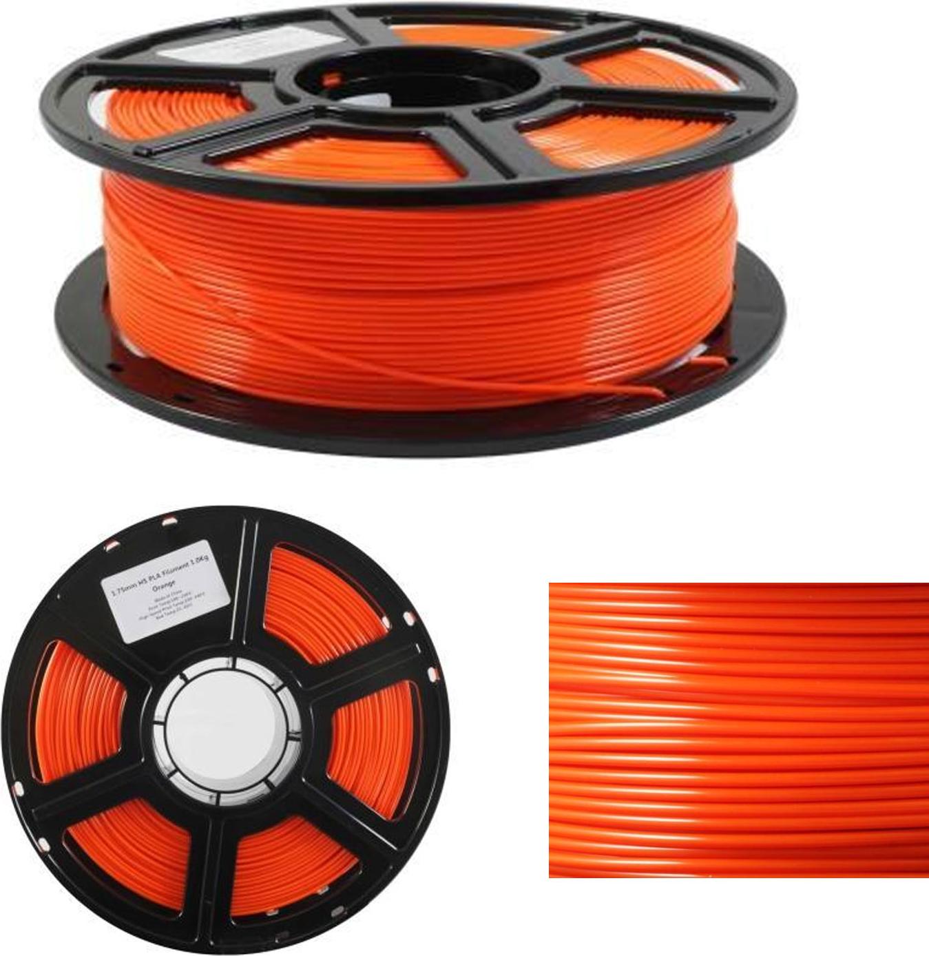 FLASHFORGE PLA HS Filament 1,75 mm 1 kg Orange Highspeed 17290056246