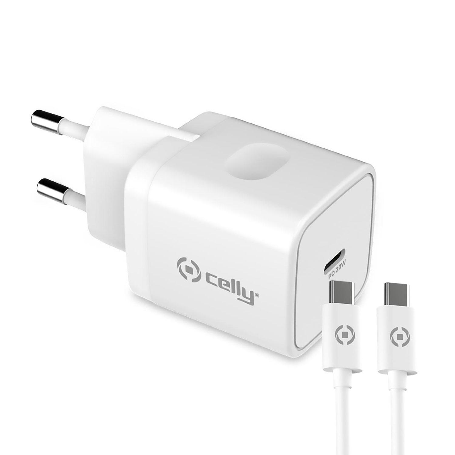 USB nabíjačka USB-C PD 20W + USB-C kábel