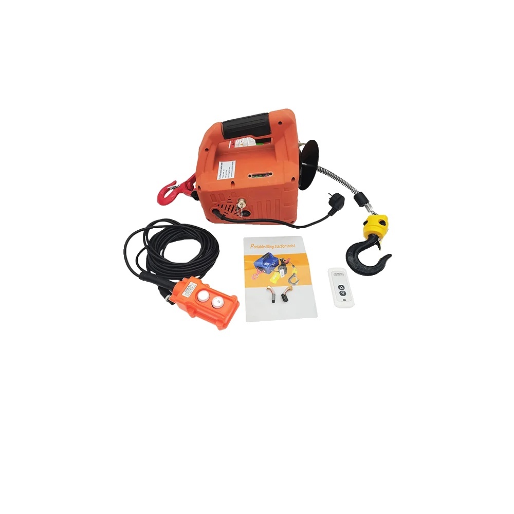 OEM Elektrische Winde, 500 kg Tragfähigkeit, 1500 W Leistung, Gold, 600 Kg 1015
