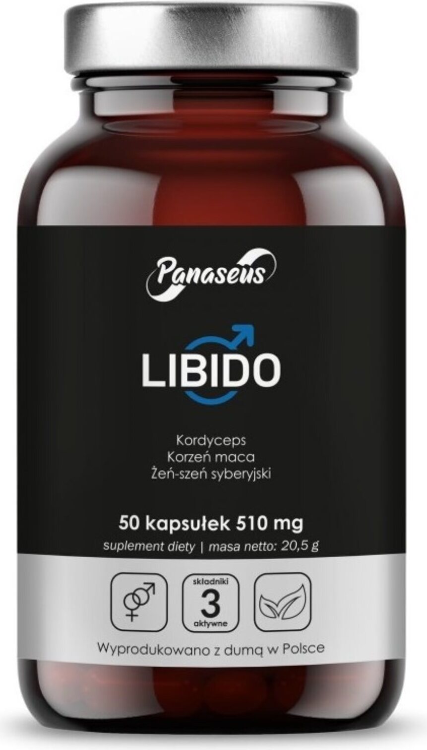 Panaseus Libido männlich 50 Fruchtbarkeitskapseln BI3926