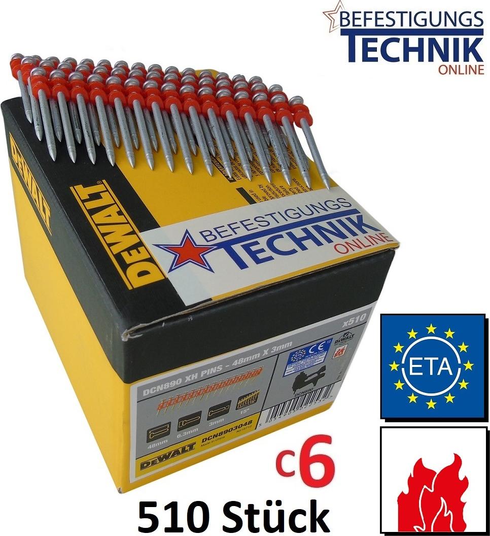 DEWALT XH Nägel für Beton & Stahl DCN8903048