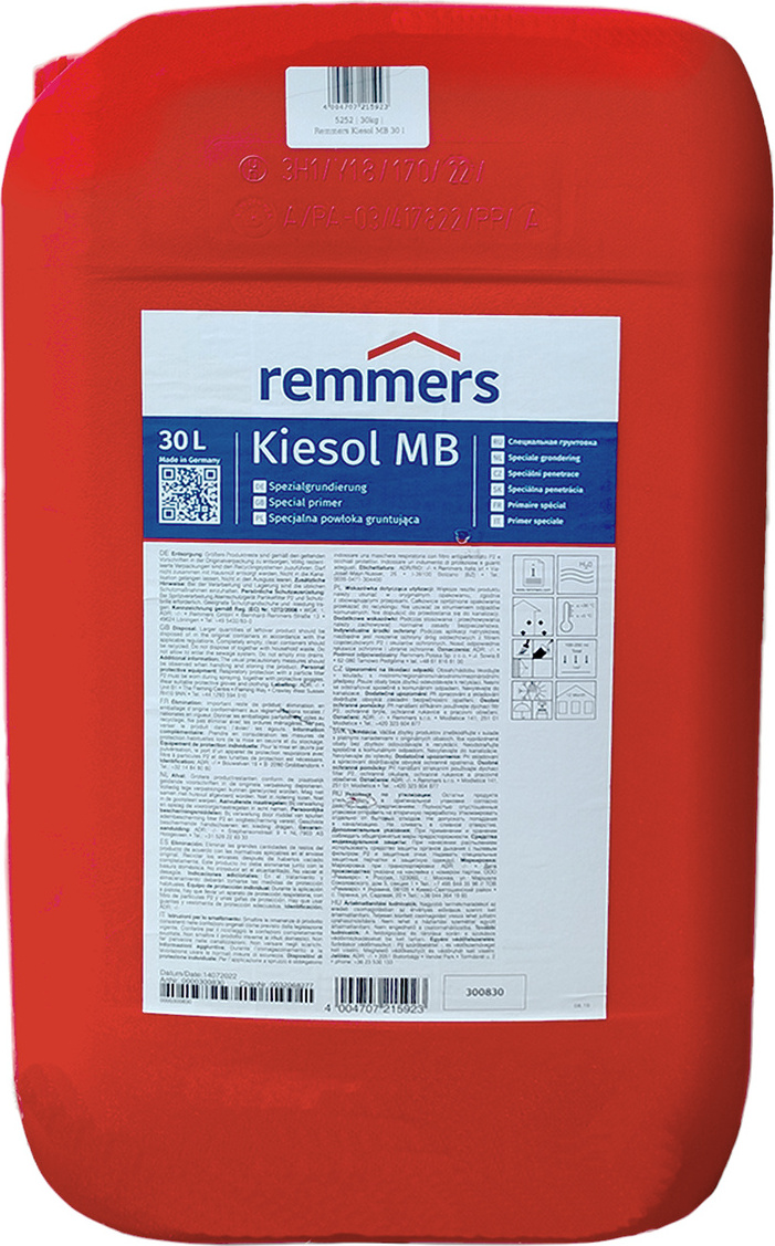 Remmers Kiesol MB 30 l Spezialgrundierung zur Bauwerksabdichtung 300830