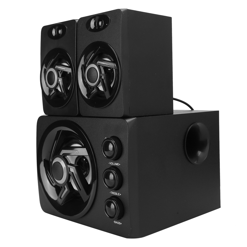 Cocosity Computer-Lautsprecher,Subwoofer,Subwoofer 2.1,Handy-Mini-Lautsprecher,PC-Subwoofer,Subwoofer für den Haushalt D-209