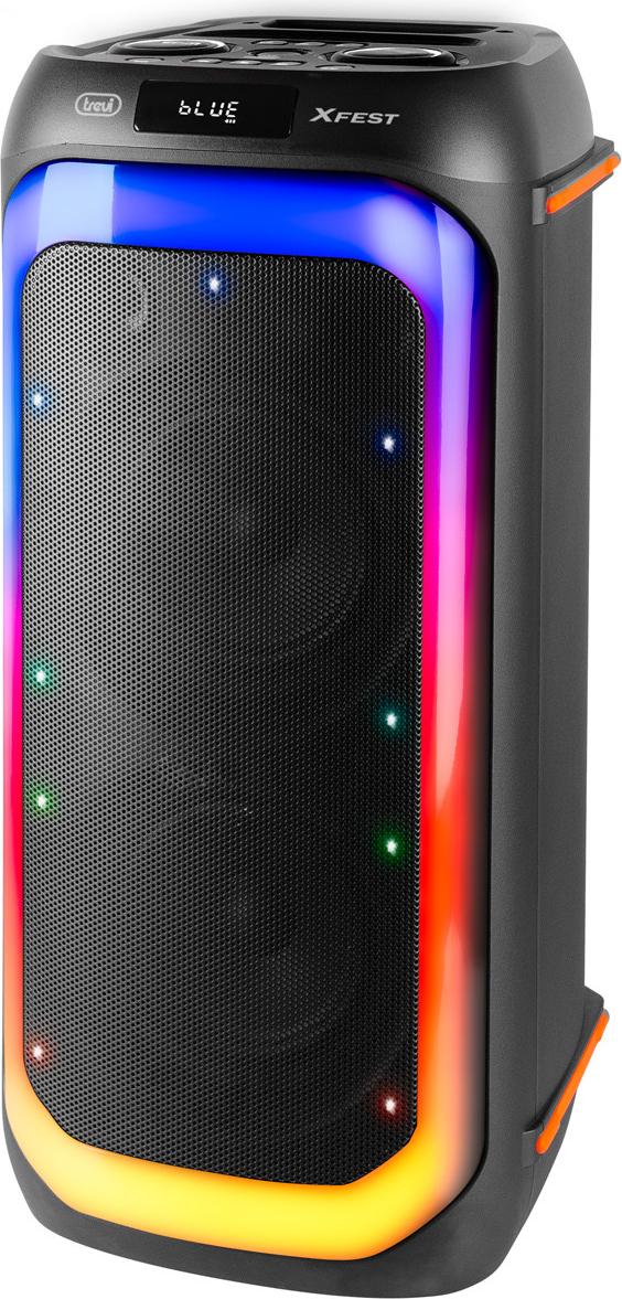 Trevi XF 780 KB Party-Lautsprecher 110W Wireless USB MicroSD AUX-IN Schwarz 0X078000