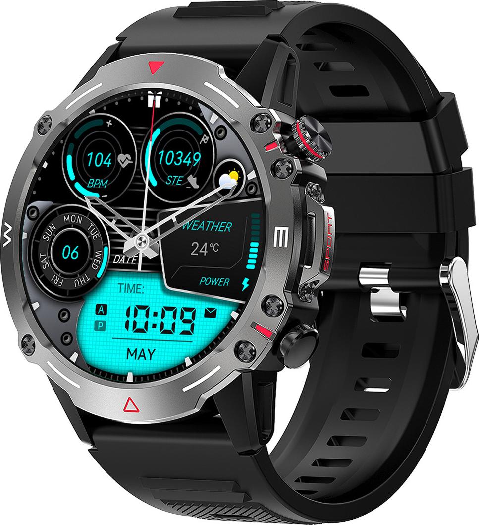 Trevi T-FIT 510 A, 3,63 cm (1.43"), AMOLED, Dotyková obrazovka, 150 g