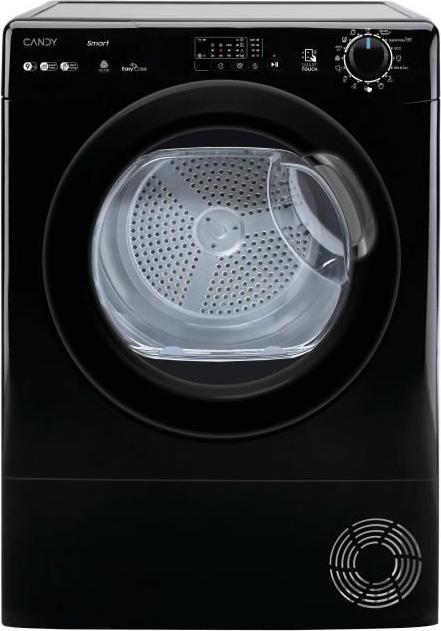 Wärmepumpentrockner CANDY CS EH9N2LBEB-S Smart, 9 kg, EasyCase Behälter, , Schwarz CAN8059019118765