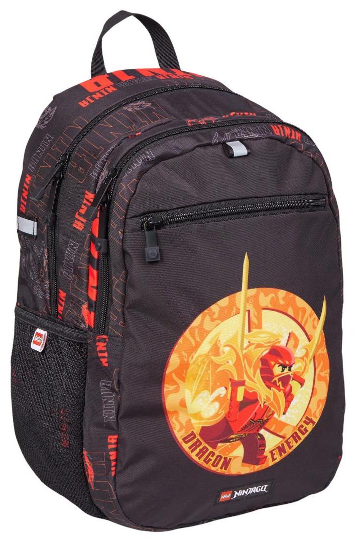 Batoh "Ninjago Dragon Energy", čierny, 2 priehradky, LEGO 20222-2502
