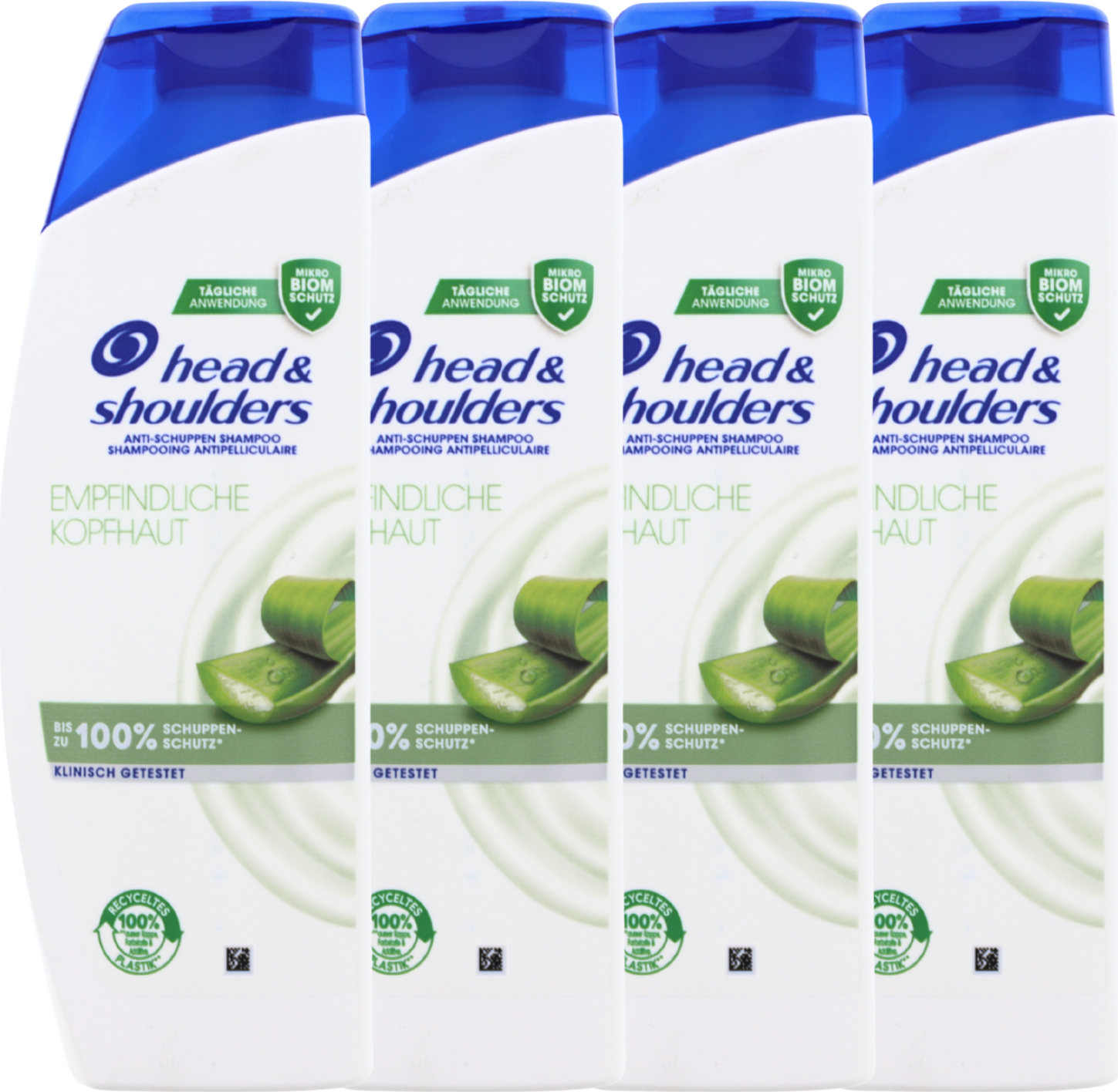 Procter & Gamble 4x Head & Shoulders Empfindliche Kopfhaut Anti Schuppen Shampoo je 300ml