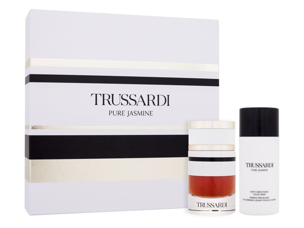 Trussardi Pure Jasmine EDP 60 ml + tělový peeling 125 ml