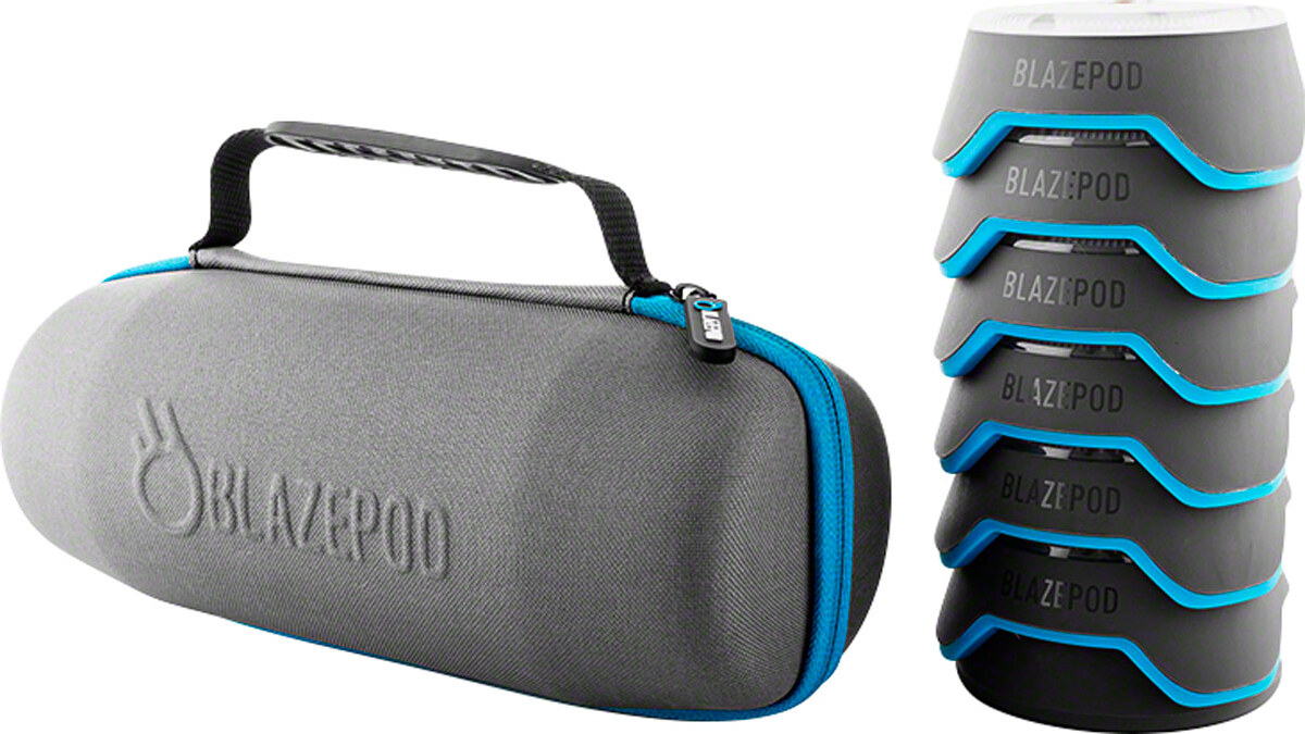BlazePod Trainer Kit Reflex- und Reaktionstraining 6 Pods inkl. Case 29266