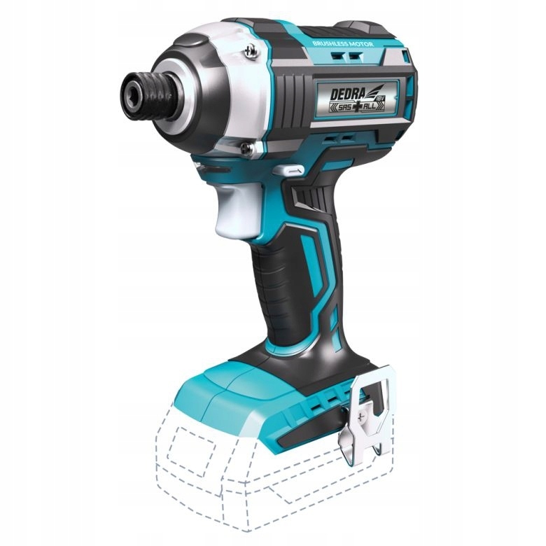 Bezkartáčový Rázový Uťahovák 18V Dedra Sas+All Ded7145 200Nm, 1/4", Led
