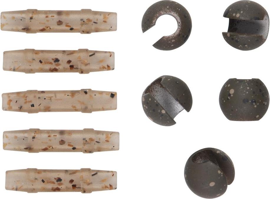 Fox Edges Tubing Tungsten Heli Bead Kit - 5 Stück Vorfachzubehör CAC942