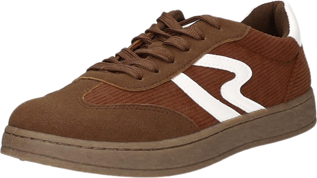 Sneakers Damen-Sneaker Braun-Weiß, Farbe:braun, EU Größe:41 15B0501-3-CA