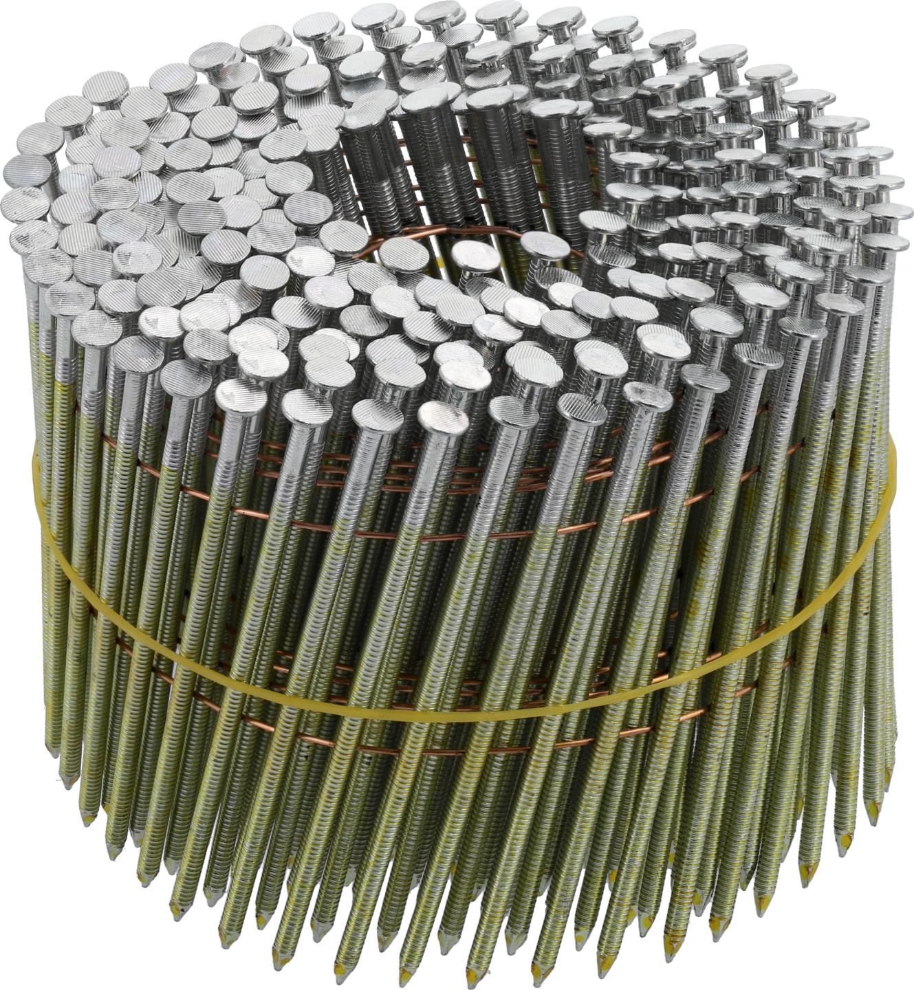 TRIZERATOP Coilnägel, Trommelnägel verzinkt 90 x 2,8 mm – 3000 Stück TRI-72022