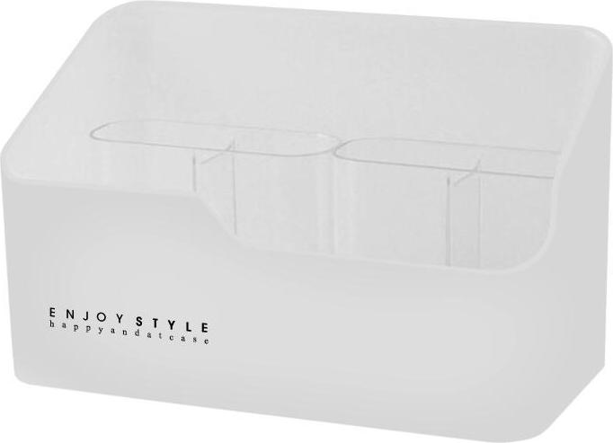 Northix Set für die Badezimmerorganisation, 3-teilig - Weiß