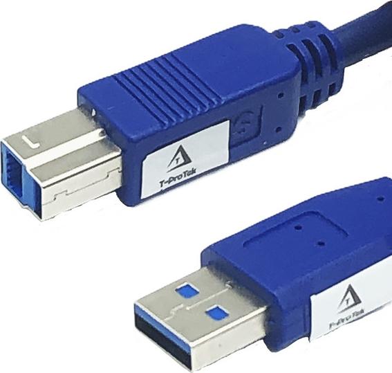 T-ProTek USB 3.0 Datenkabel Druckerkabel kompatibel für HP USB 3.0 Port Replikator