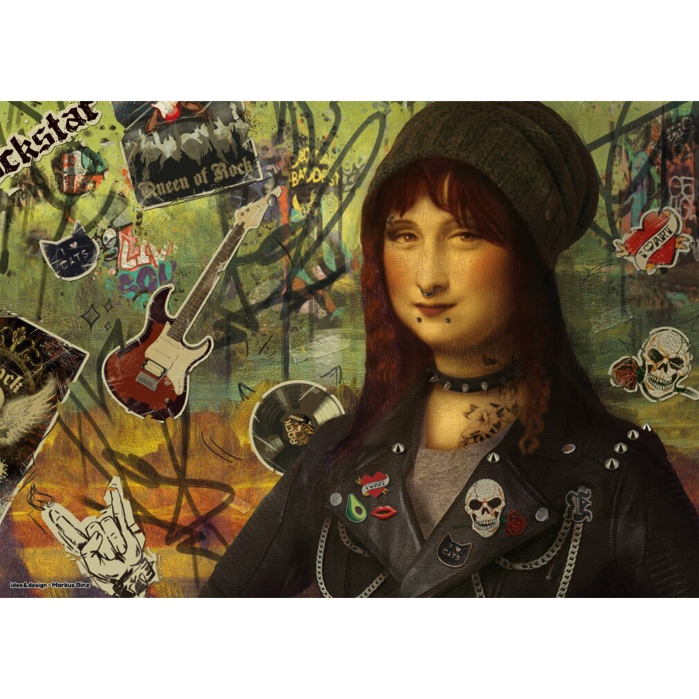 Schmidt Spiele SCHMIDT Puzzle Art&Fun: Mona Lisa 2024, 1000 Teile 58529