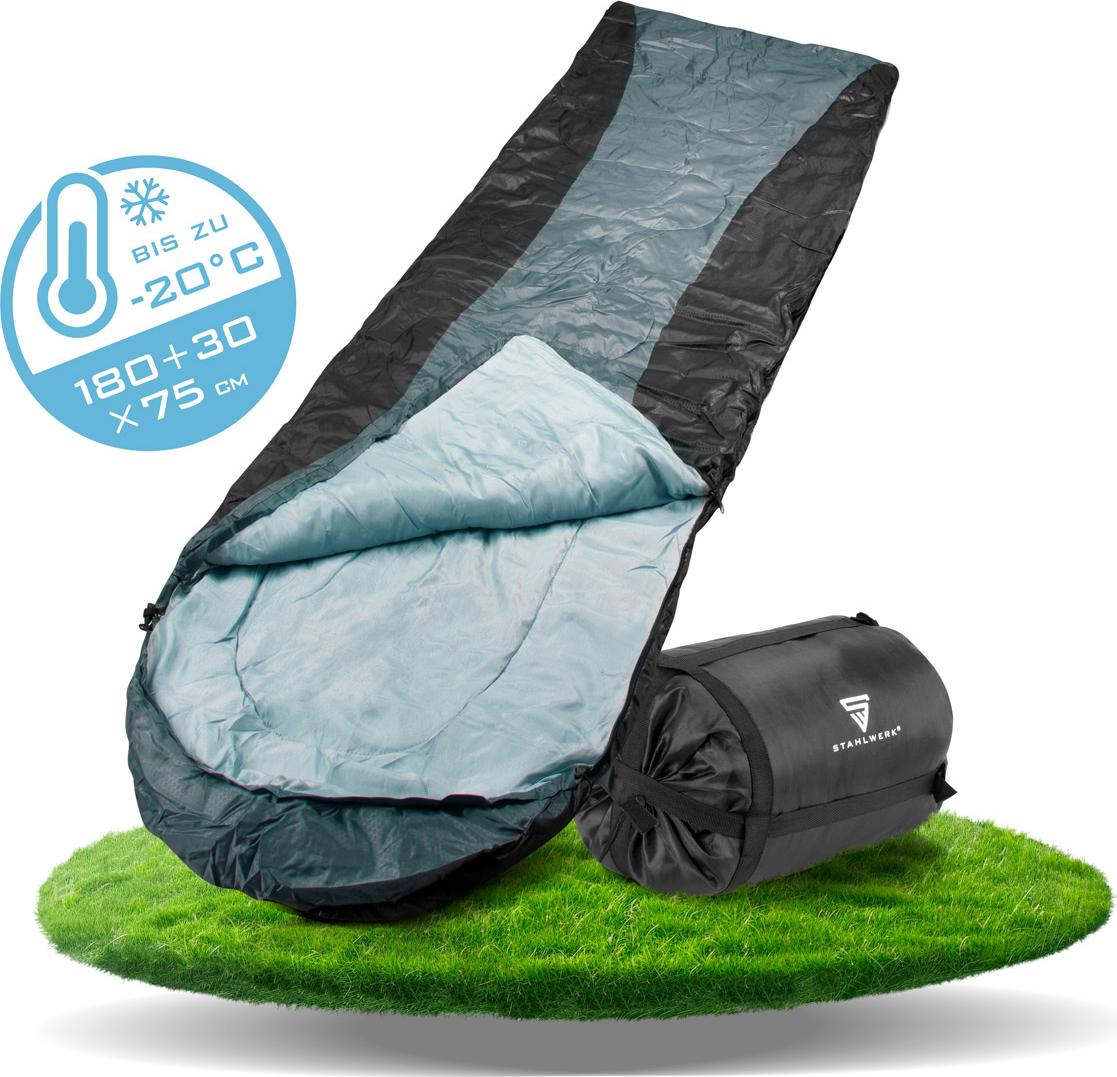 STAHLWERK Schlafsack -20°C Outdoorschlafsack Campingschlafsack Winterschlafsack 6266